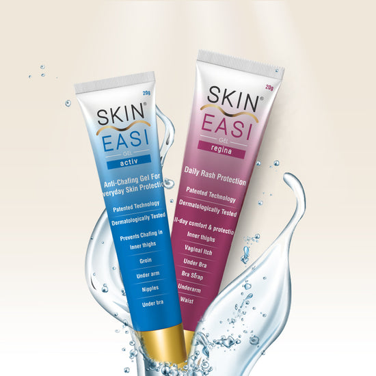 SkinEasi anti-chafing gel and daily rash prevention gel.
