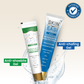 SkinEasi anti-chafing gel and anti-shoe bite gel with patented technology logo.

