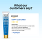 SkinEasi Activ anti-chafing gel with a customer review.