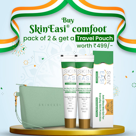 SkinEasi® comfoot Anti Shoe-Bite Silicone Gel and Foot Protector (20g) (Pack of 2).